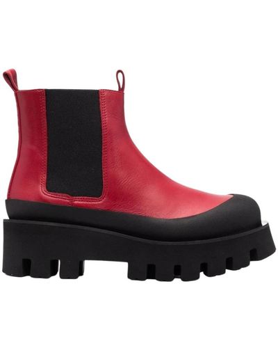 Paloma Barceló Ankle Boots - Red