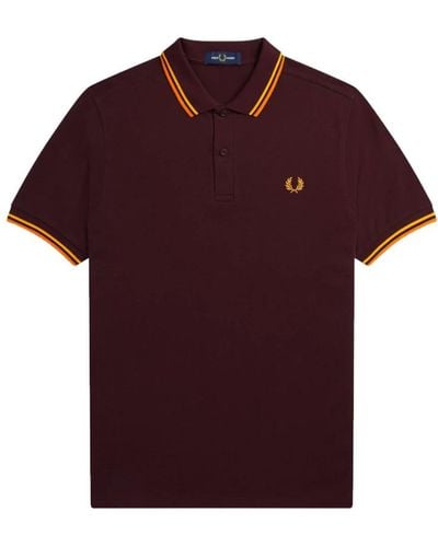 Fred Perry Polo Shirts - Purple