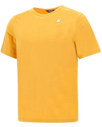 K-Way Gelbe t-shirts und polos
