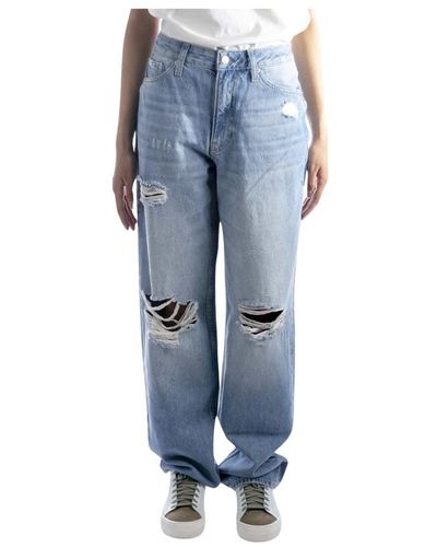 Calvin Klein 90er jahre gerade blaue jeans