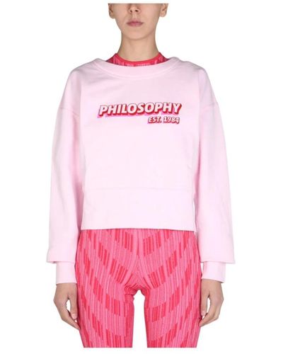 Philosophy Di Lorenzo Serafini Sweatshirts - Pink