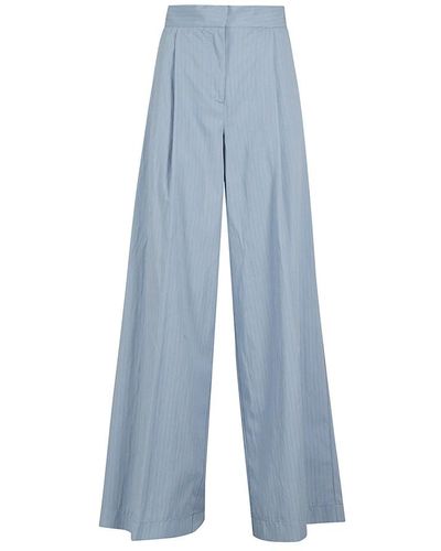 FEDERICA TOSI Pantalones elegantes para mujeres - Azul