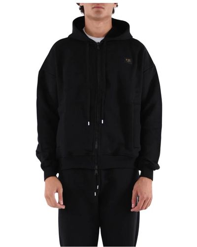 N°21 Sweatshirts & hoodies > zip-throughs - Noir
