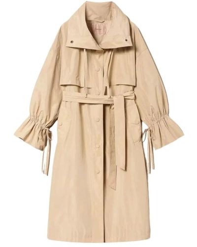 Twin Set Coats > trench coats - Neutre