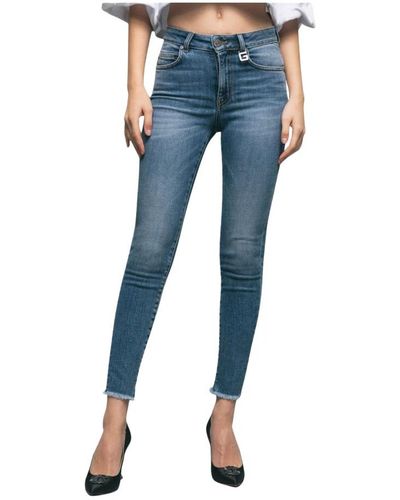 Gaelle Paris Skinny Jeans - Blue