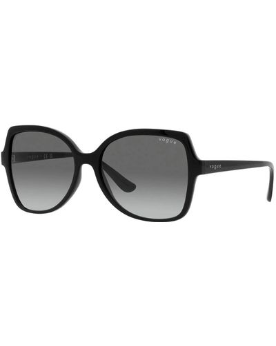 Vogue Schmetterlingsstil sonnenbrille schwarz verlauf