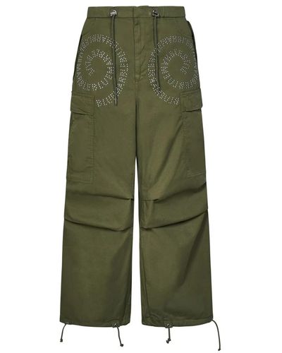 Bluemarble Wide trousers - Grün