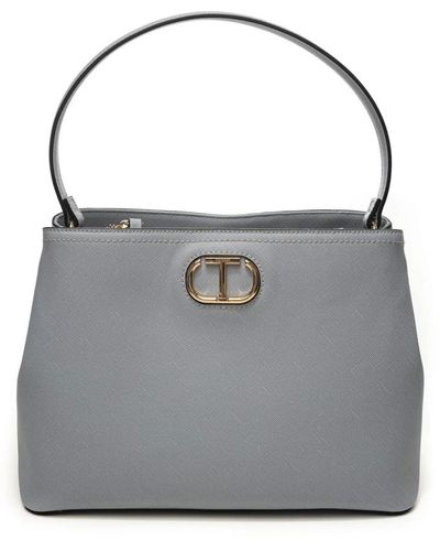 Twin Set Handbags,tote bags - Grau