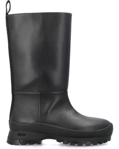Stella McCartney Trace Alter Semi Mat Boots - Black