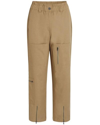 co'couture Straight Trousers - Natural