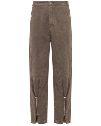 Bluemarble Trousers > straight trousers - Marron