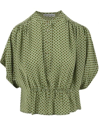 Attic And Barn Blouses - Green