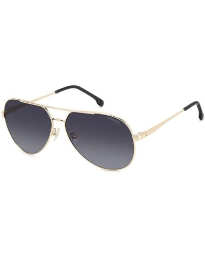Carrera Gold schwarz/grau getönte sonnenbrille,sunglasses,gold/burgundy shaded sonnenbrille - Mettallic