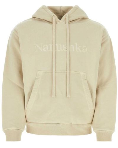Nanushka Sand baumwoll-sweatshirt - Natur