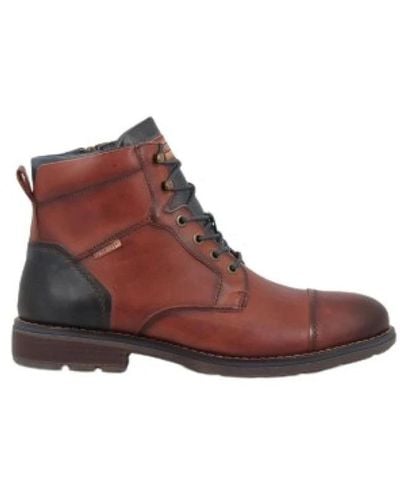 Pikolinos Lace-Up Boots - Brown