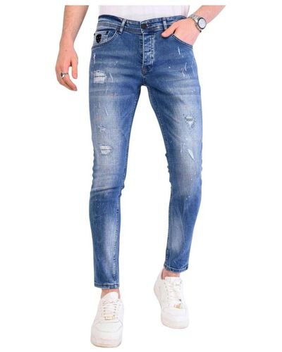 Local Fanatic Slim-Fit Jeans - Blue