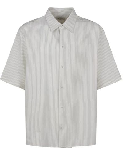 Lanvin Shirts > short sleeve shirts - Gris