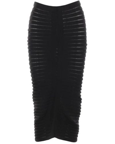 Alaïa Midi Skirts - Black