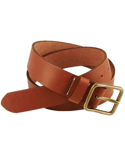 Red Wing Cintura in pelle oro russet pioneer - Marrone