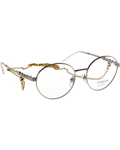 Vogue Glasses - Metallic