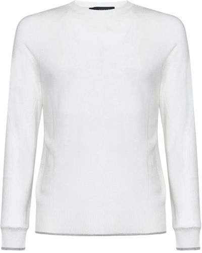 Sease Round-Neck Knitwear - White