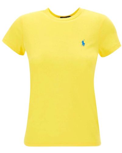 Ralph Lauren Camiseta polo amarilla mujer - Amarillo