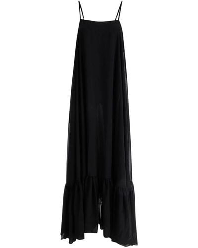 ROTATE BIRGER CHRISTENSEN Maxi Dresses - Black