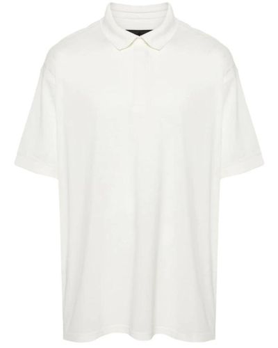 Y-3 Short sleeve polo shirt - Bianco