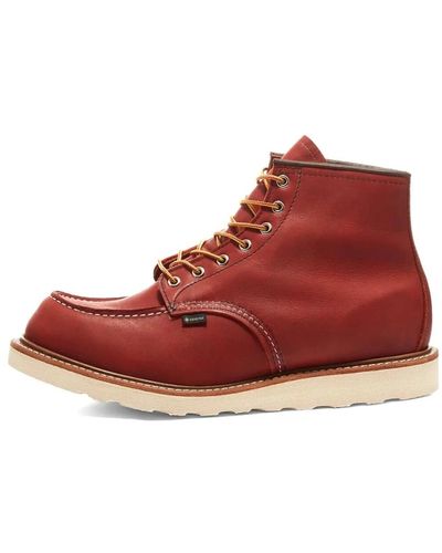 Red Wing Shoes > flats > laced shoes - Rouge