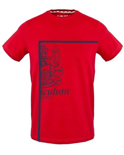 Aquascutum T-shirts - Rot