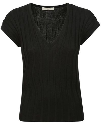 Zanone Tops > t-shirts - Noir