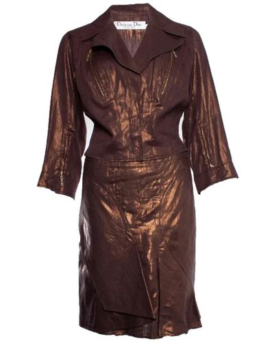 Dior Robes vintage - Marron