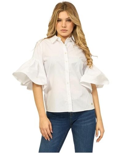 Yes-Zee Blouses & shirts > shirts - Blanc