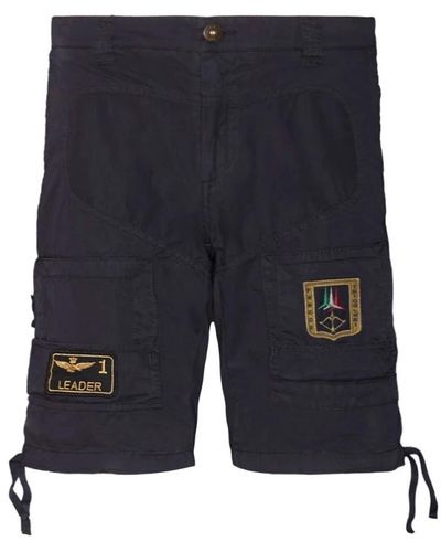 Aeronautica Militare Kurze Shorts - Blau