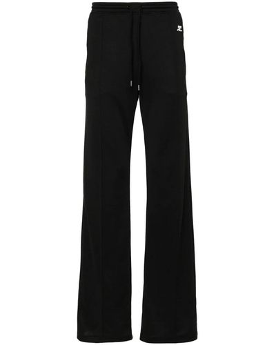 Courreges Trousers > wide trousers - Noir