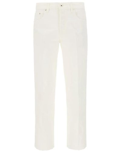Lanvin Trousers > straight trousers - Blanc
