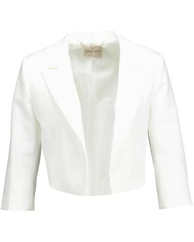 Rinascimento Elegante giacca bolero bianca - Bianco