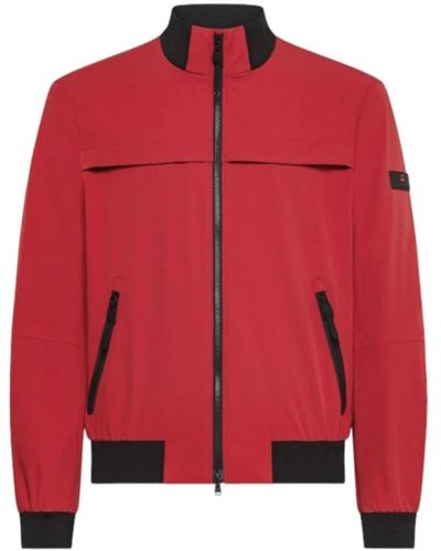 Peuterey Bomber Jackets - Red