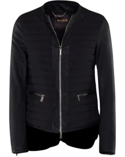 Moorer Jackets > down jackets - Noir