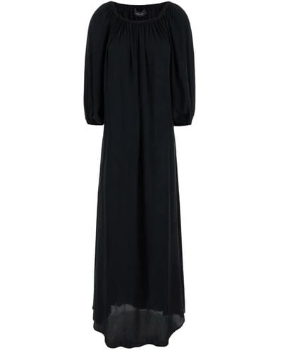 FEDERICA TOSI Maxi dresses - Negro