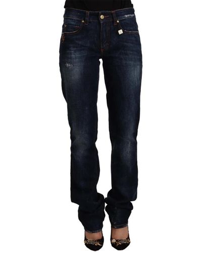 Gianfranco Ferré Jeans > slim-fit jeans - Bleu
