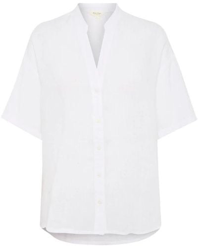 Part Two Short Sleeve Shirts - White
