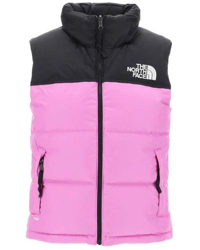 The North Face Vests - Pink