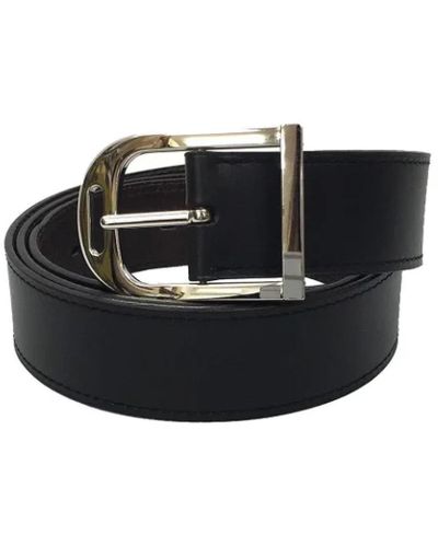 Hermès Cintura hermès in pelle nera usata - Nero
