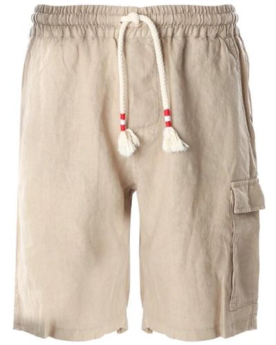 Mc2 Saint Barth Casual Shorts - Natural