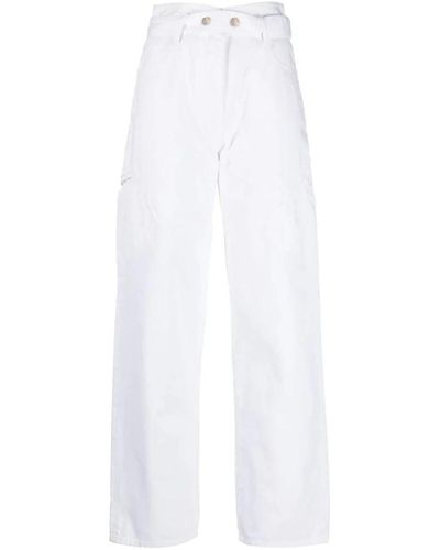 IRO Straight Jeans - White