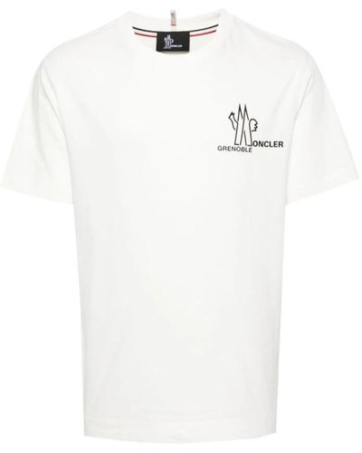 Moncler T-shirts - Weiß