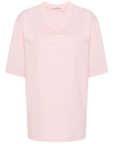Acne Studios T-Shirts - Pink