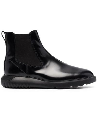 Hogan Shoes > boots > chelsea boots - Noir