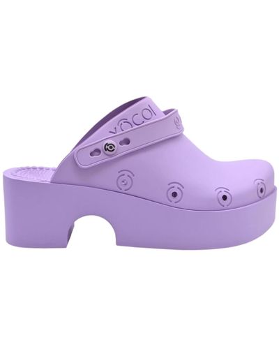 XOCOI Shoes > flats > clogs - Violet
